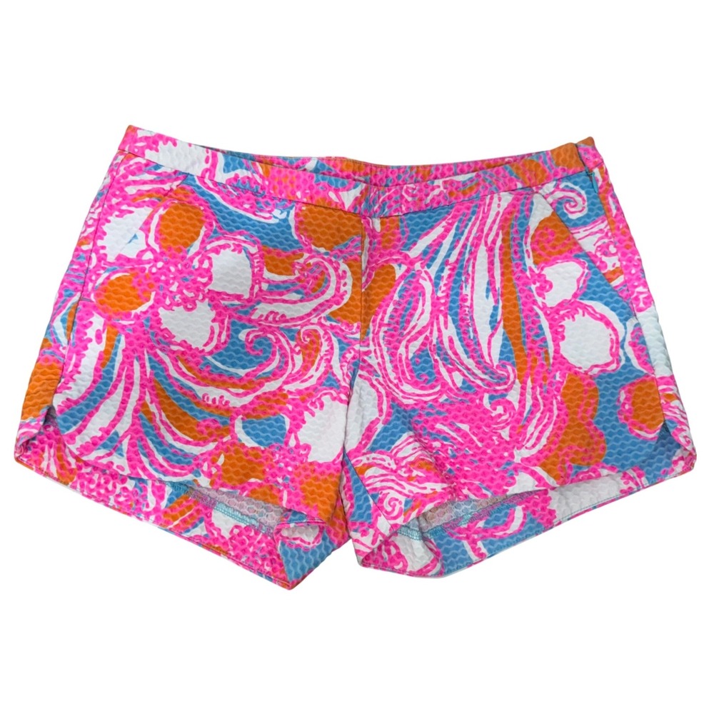 Lilly Pulitzer Women's Shorts Size‎ 2 Colorful Patterned Cotton